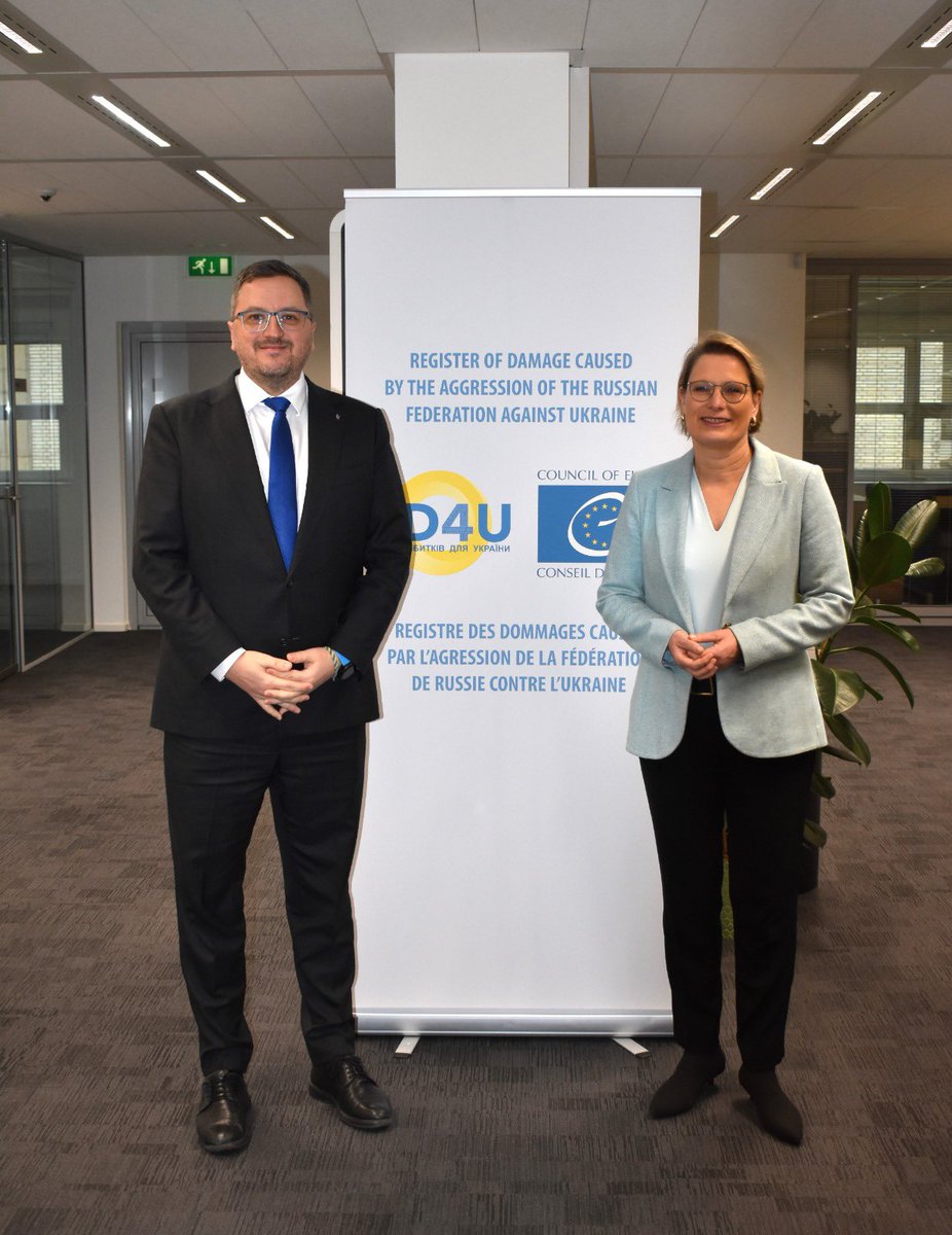 Register of Damage for Ukraine (RD4U) tweet media