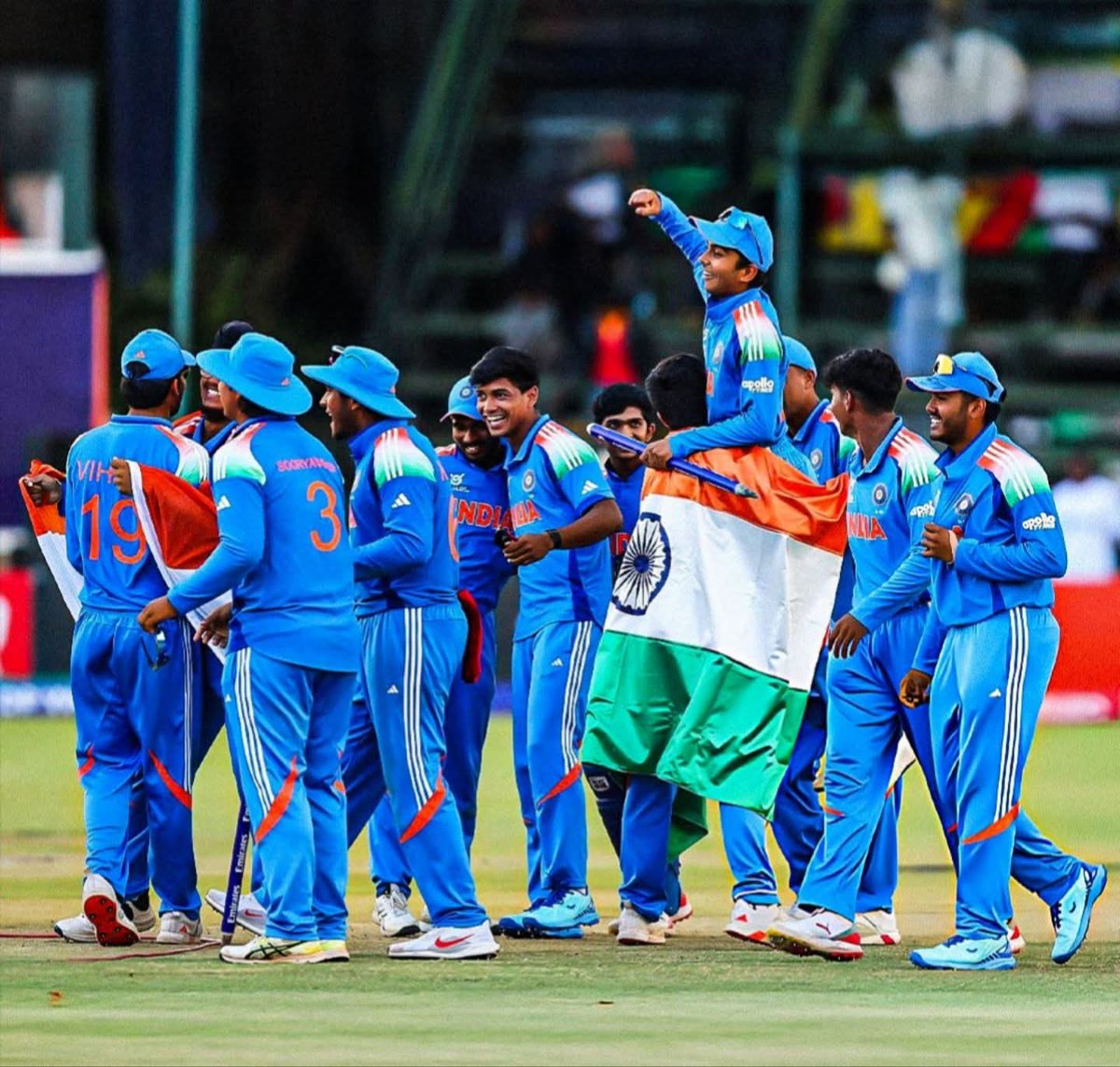 ZenithHospitals's tweet photo. Proud of our India U19 Champions. 🇮🇳🏆 
A victory that inspires a nation.

 #U19WorldCup #u19worldcup2026 https://t.co/wPtRKBYWGB