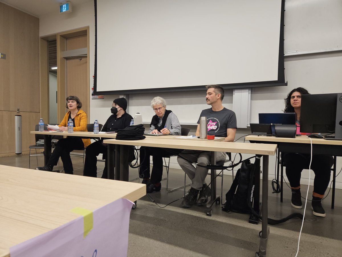 cuasa's tweet image. Thanks to everyone who came out to the Academic Freedom at Carleton in 2026 Townhall!

CUASA continues to work to protect and strengthen academic freedom!

Thanks for the collaboration CAUT, OCUFA, CUSA, CUPE 4600, CUPE 2424, and PSAC 77000!