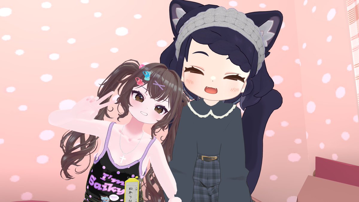 SweetShrimpVRC's tweet image. #おうちめすがき に遊びに行ってきましたー！
情けない姿も見せた気もするけどお兄ちゃんの威厳は保てたかな…！！…たぶん
楽しかったー！また来週も参加できるといいな！！