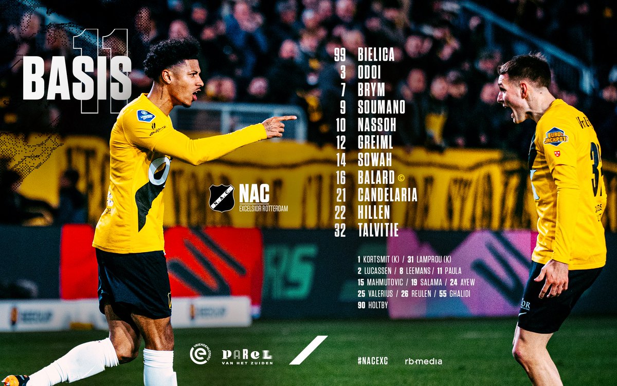 NAC Breda 💛🖤 tweet media