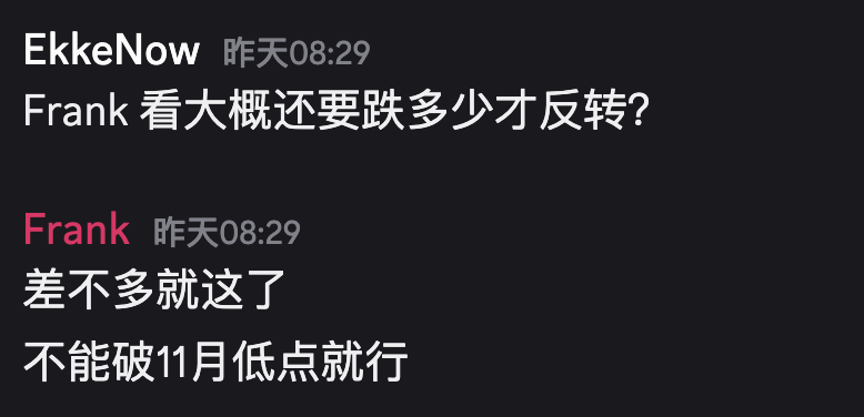 Franktradinglog's tweet photo. 是谁又在最低点平空做多了呀？