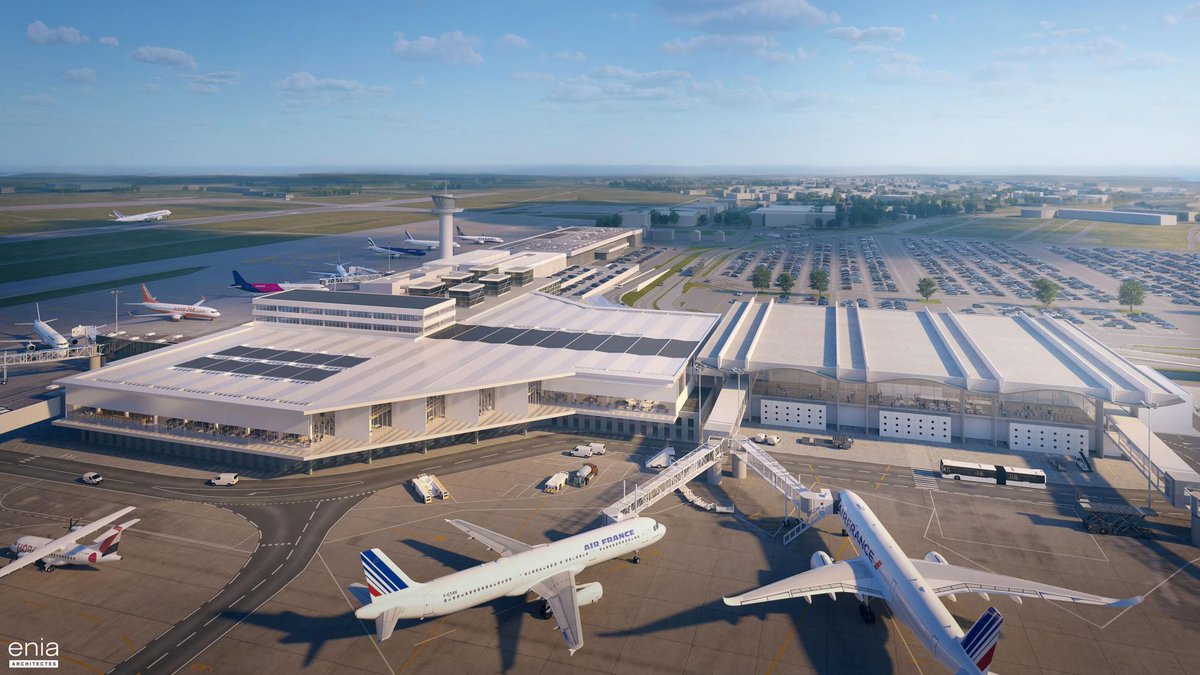 Bordeaux Aéroport démarre les travaux d’un bâtiment central qui s’insérera entre les halls A et B.

bordeaux.aeroport.fr/laeroport/pres…

#Bordeaux #BordeauxAéroport #Mérignac #Aéroport #Urbanisme #AménagementUrbain #ProjetUrbain