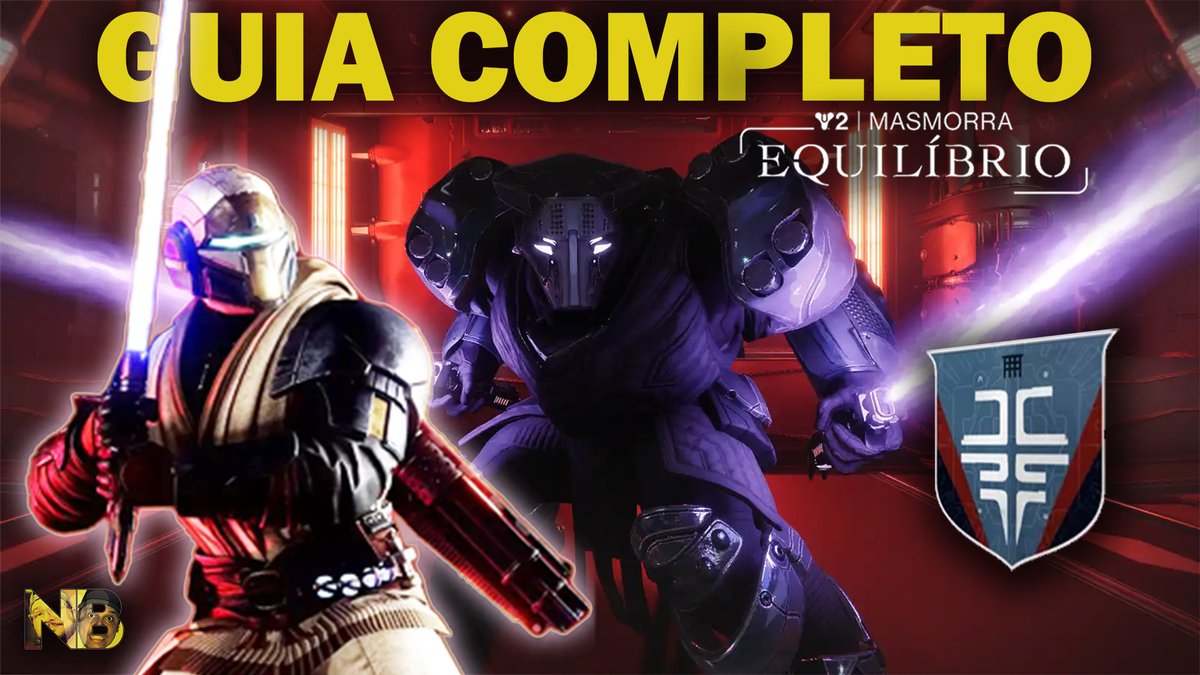 Antes tarde do que nunca, segue o guia da Masmorra "Equilíbrio", que está separado em capítulos, apresentando os caminhos, jumping puzzles, estratégias e loadouts para os encontros da dungeon. 
#Destiny2Creator
Link: youtube.com/watch?v=6hoqO7…