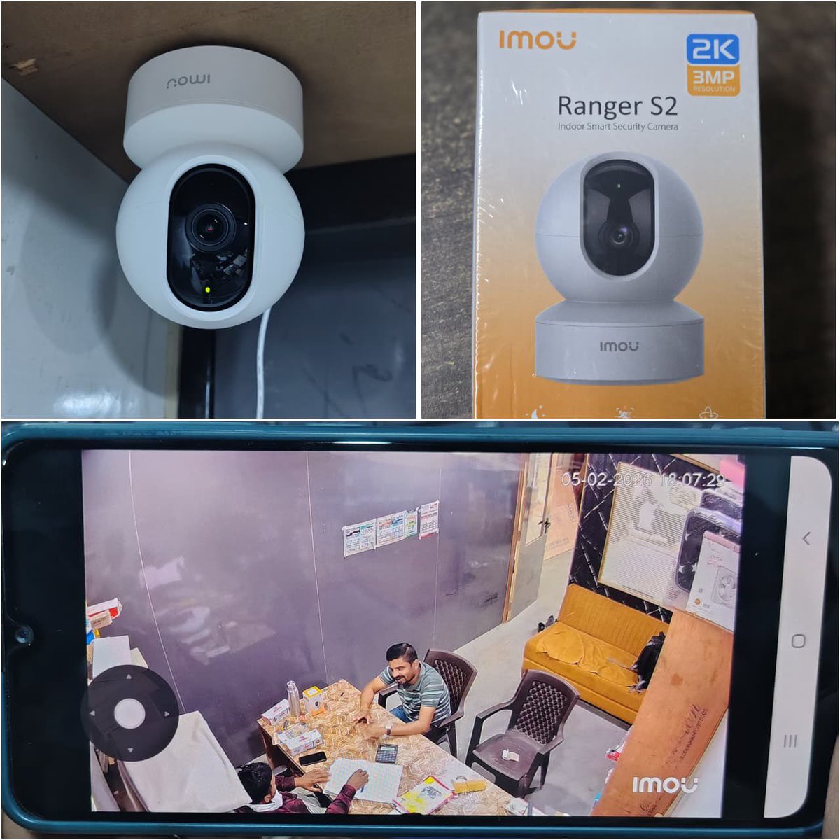 LifeTechnology9's tweet photo. ✨ Project Completed – Chandlodiya ✨
📸 IMOU Ranger S2 2K (3MP) Indoor Camera installed with 64GB memory
🔧 Supply &amp; Professional Installation Done

🔐 Life Technology – Smart &amp; Reliable Security
📞 97148 20127 | 84604 92887

#ProjectCompleted #Chandlodiya #IMOU #2KCamera https://t.co/GxZpnw8Pbm