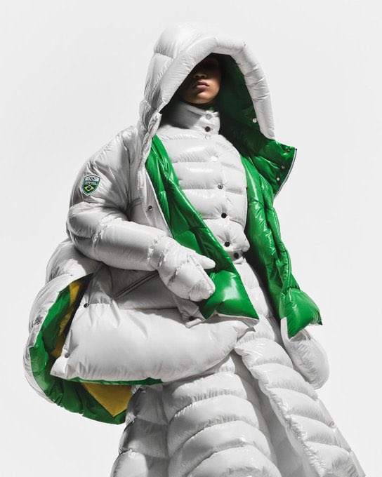 poptime's tweet image. Uniforme oficial do Brasil nas Olimpíadas de Inverno. Aprovado? 🇧🇷