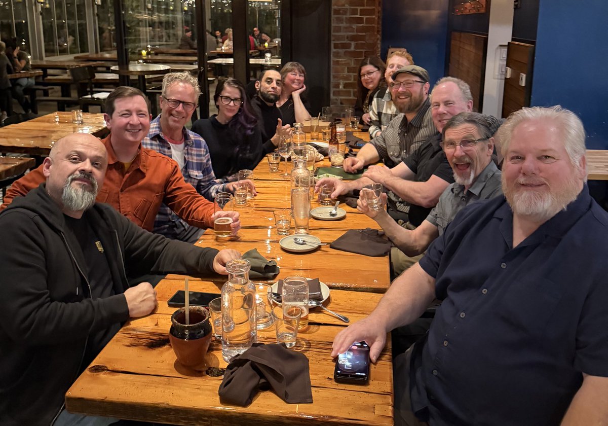kcturnermusic's tweet photo. I rounded up the HopMonk Novato Cookout Concert Series dream team last night for an appreciation dinner. Last year we produced 44 outdoor shows and each of these incredible humans are the reason why every show went off without a hitch!

I can’t do it without this team ❤️ https://t.co/nwwgygvVlA