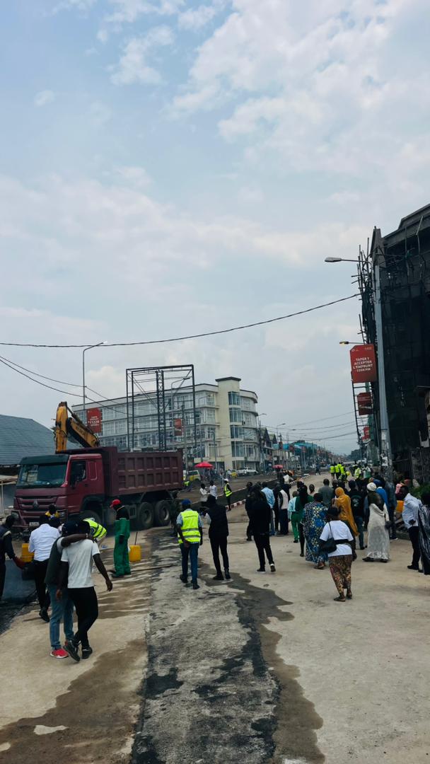 BalisaYvette's tweet photo. À l’occasion de la commémoration du premier anniversaire de la prise de contrôle du Kivu par l’AFC/M23, plusieurs infrastructures sont en cours d’inauguration dans la ville de Goma https://t.co/XllwUNCV4Y