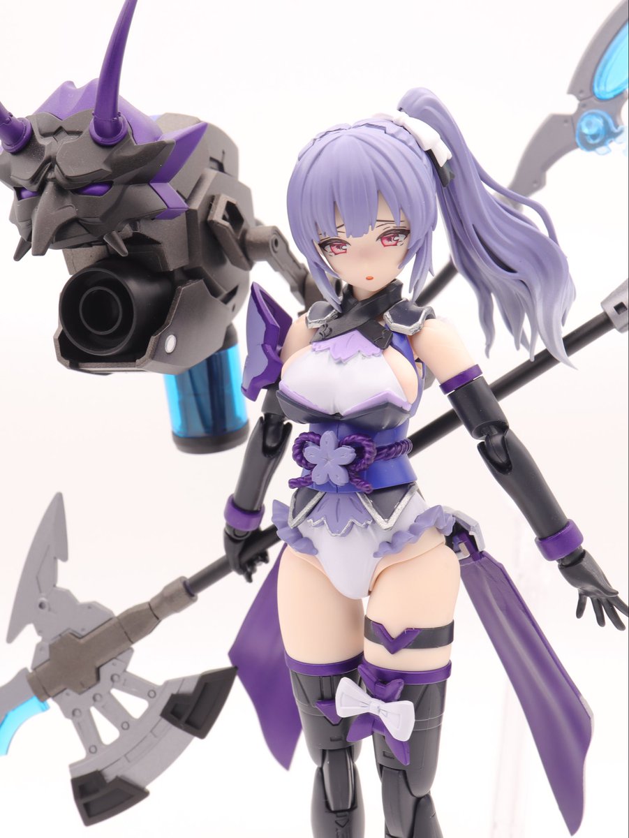 sakuramauyoruni's tweet photo. 【紫乃(シノ)】

「私は主人の刃、・・・ただ敵を斬るだけ。」

姫武者シスター。
主君へ忠誠を誓ったsister'sで編成された近衛隊に所属。

 #第3回30MS選抜オーディション https://t.co/KB8BQ2Sfuy