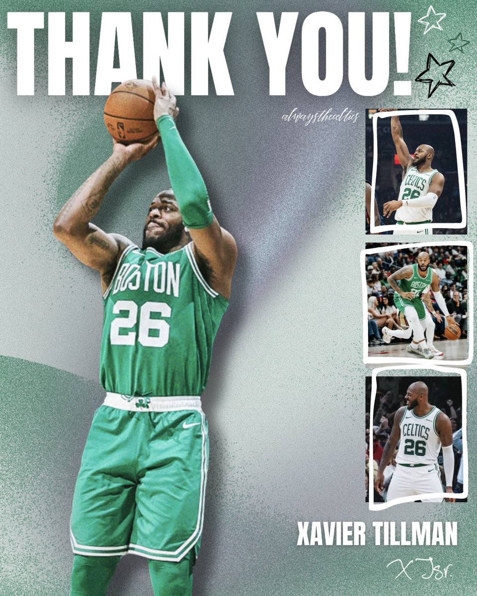 alwaysthecelts's tweet image. thank you josh minott, anfernee simons, xavier tillman, and chris boucher!! your time with this team will forever be appreciated!!☘️💚