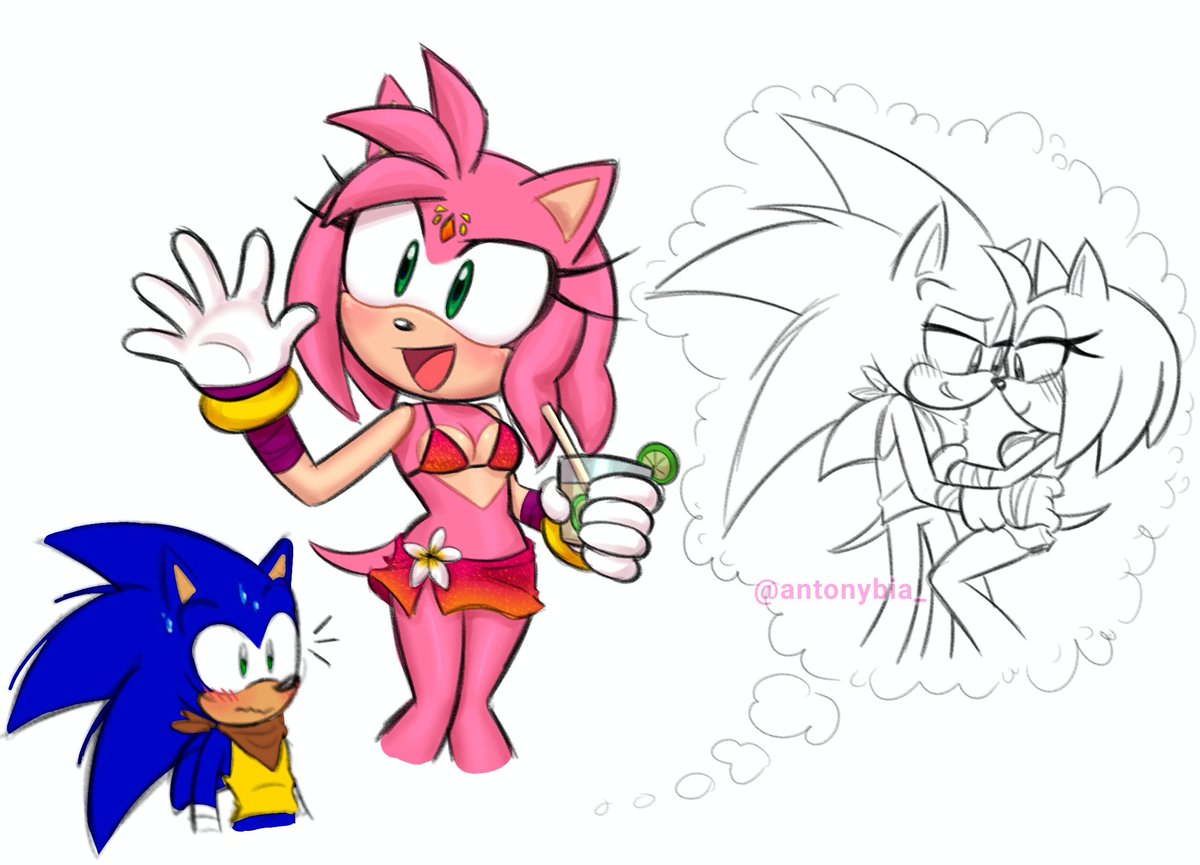 going to a bloquinho tomorrow so i made boom sonamy at carnaval!! i looove giving amy cute outfits

#sonamy #amyrose