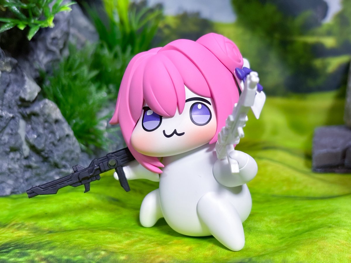 juridget's tweet image. モビルスーツアンサンブルの武器ならdoroの手首に負担なく武装できるというどうでもいい情報です