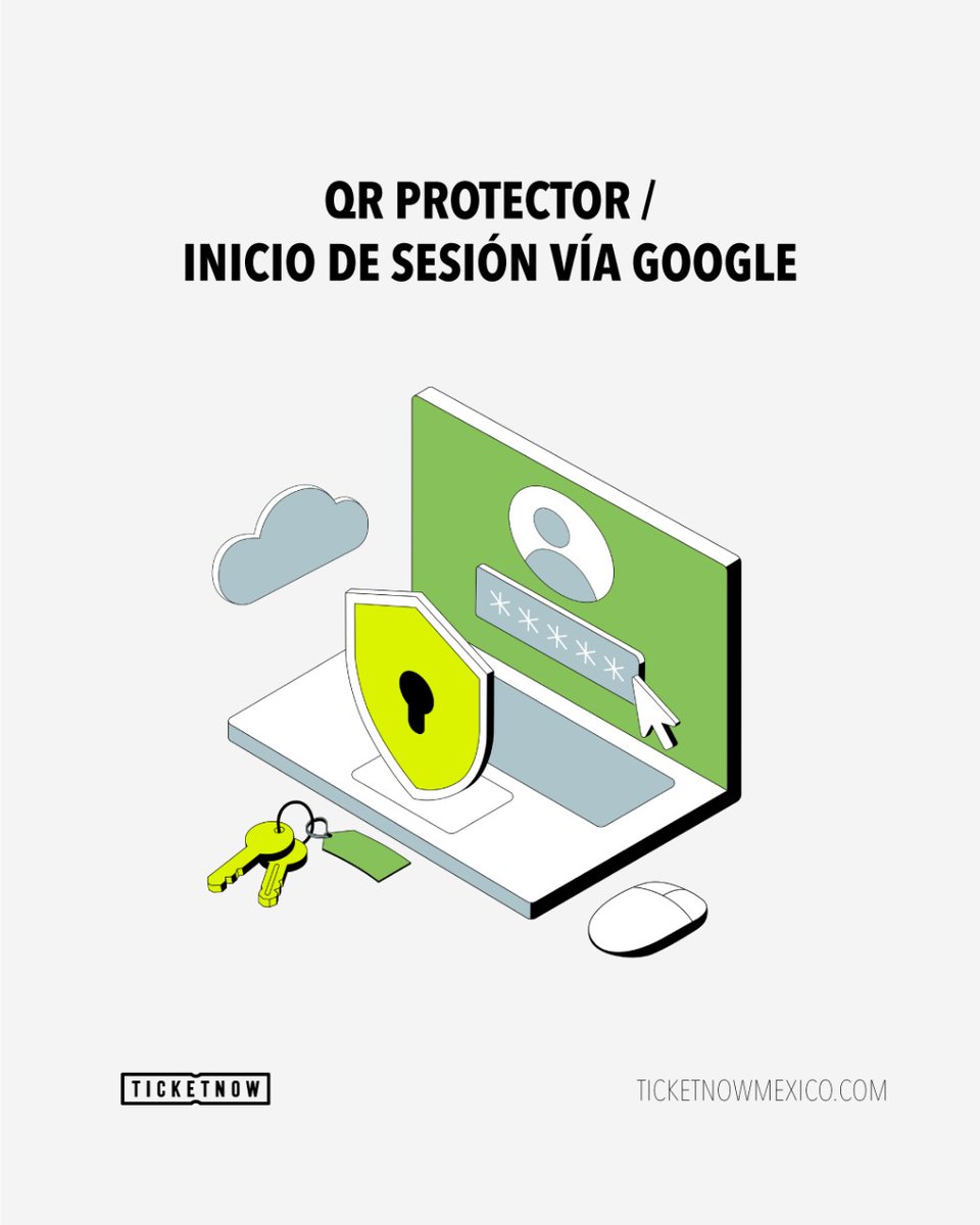 📲🔐Con nuestras nuevas funciones y QR Protector, tu boleto permanece bloqueado desde la compra y se desbloquea 4 horas antes del evento para que pueda ser utilizado, protegiendo tu acceso en todo momento.

Más seguridad, más confianza y una mejor experiencia de compra. 🎟️