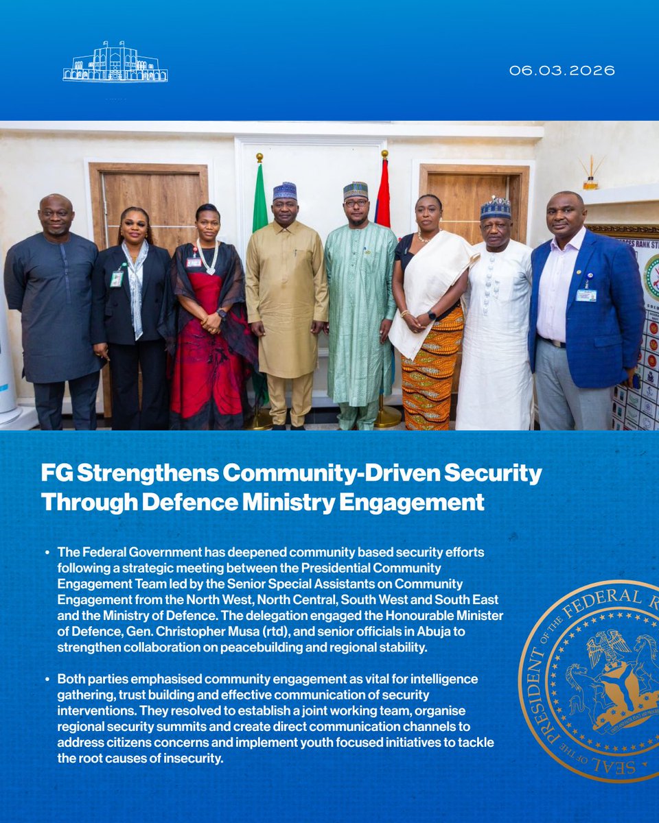 Presidency Nigeria tweet media
