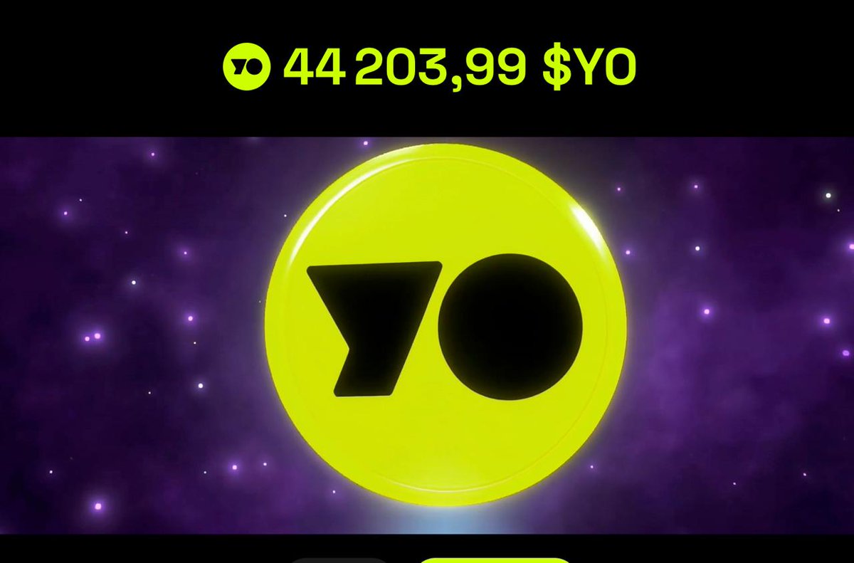 For those who farmed <a href="/yield/">YO</a>, make sure to claim your $YO on the dApp asap.
Tokens aren’t transferable yet. 

For the short time spent, the airdrop looks pretty solid. Looks like it was seriously underestimated.

We’ll see the FDV at TGE.