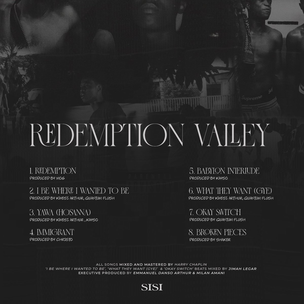 KWESIARTHUR_'s tweet image. Redemption Valley is now on all platforms. 

Thank you to everyone. God, Myself, Milan who fought me on going deeper within myself, I had to scrap 2 drafts to get to this point, this project wouldn’t be as introspective without you. Sabog (my bro, thank you so much for everything