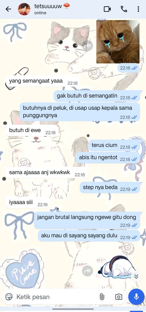 chuupetboy's tweet photo. #Haikyuu one tweet au ─ NSFW 🔞
Kuroo Tetsurou x fem!reader

pacar udah 3 taun, udah berani minta https://t.co/2oZTFyGr9T