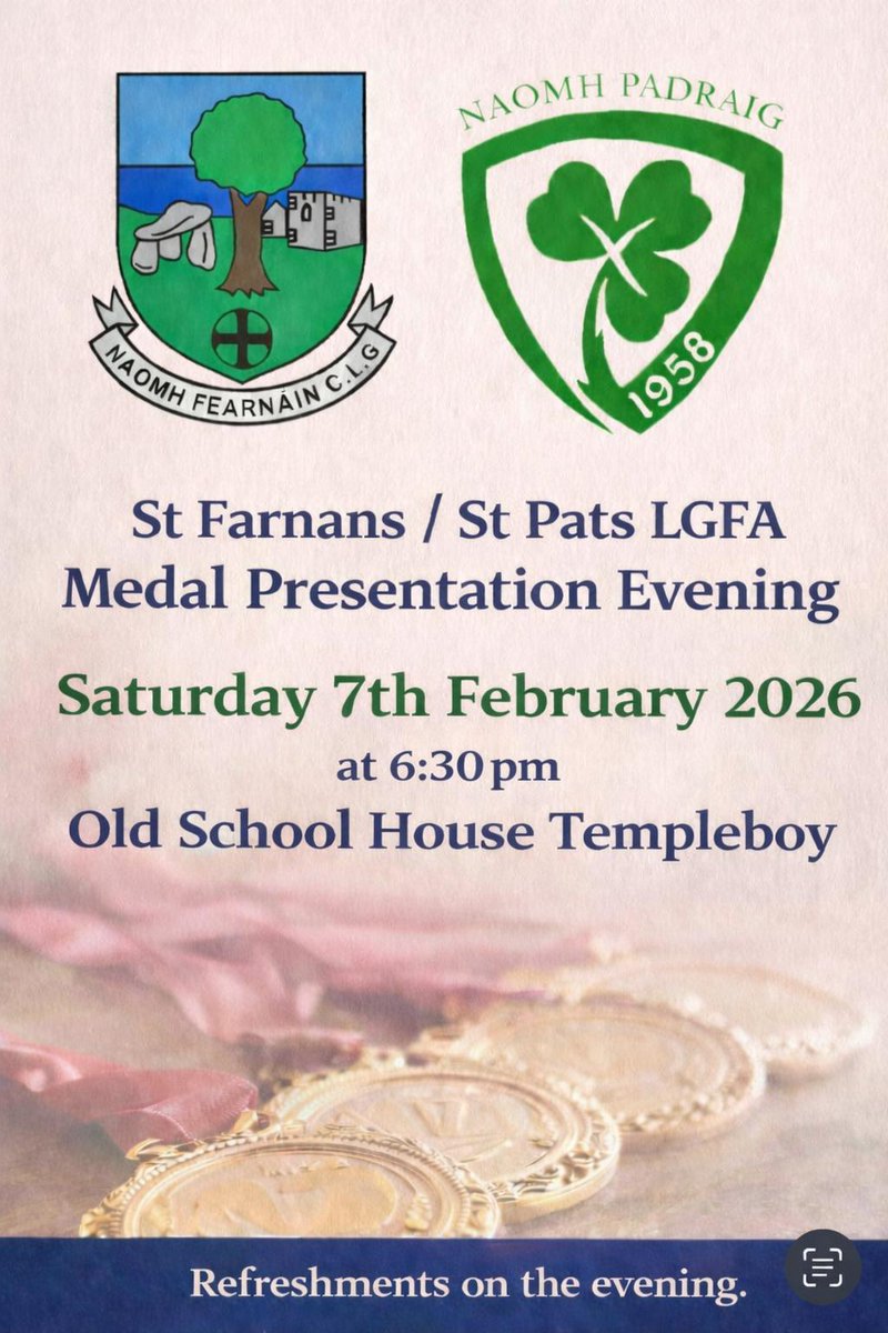 St Patrick's GAA tweet media