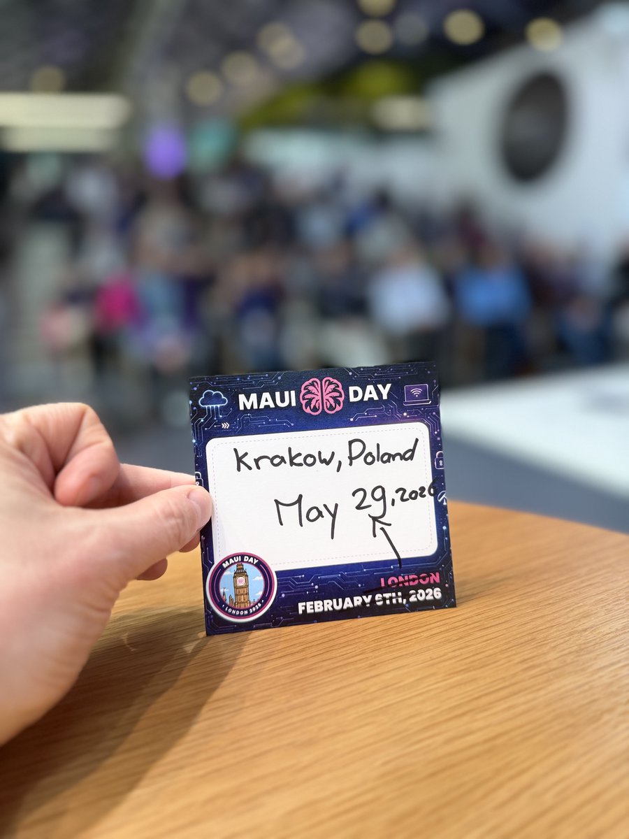 MAUI Day tweet media