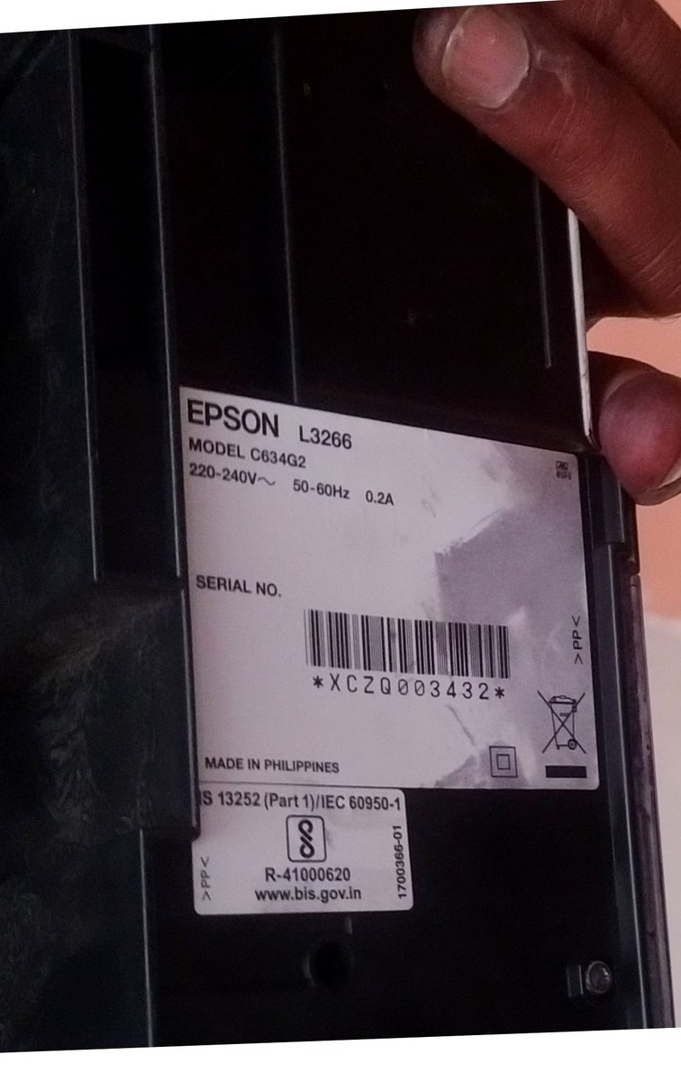 Received a mismatched Epson Printer (Bill vs Product) from Flipkart. Serial &amp; Model numbers don't match. No response from @EpsonIndia. Incident ID: IN26020319162354215737. Taking this to Consumer Court. <a href="/jagograhakjago/">Consumer Affairs</a> @consumer_v <a href="/fipkart/">Fipkart Fipkart</a>
