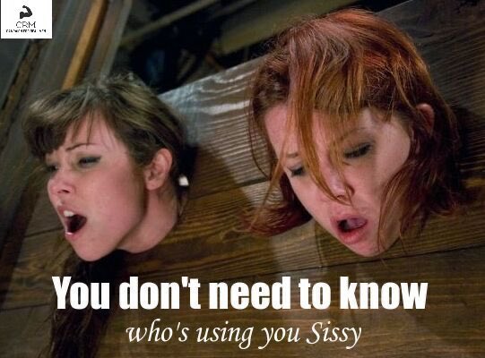 Starlizz8's tweet photo. Loyal and submissive sissy don't have to know who is using her!!! https://t.co/vsy2COIxNU