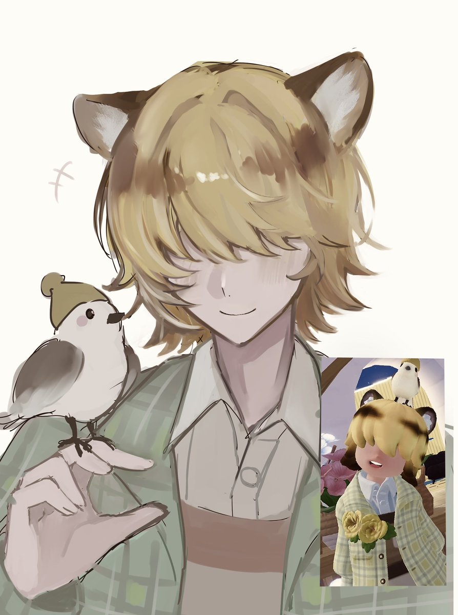 Maronron327's tweet photo. 冬服のブランクさん🌼
連れてる鳥もとてもcute…
#ﾊｰﾄﾋﾟｱｽﾛｰﾗｲﾌ #ﾊｰﾄﾋﾟｱ
#heartopia https://t.co/5k5tJy2zuf