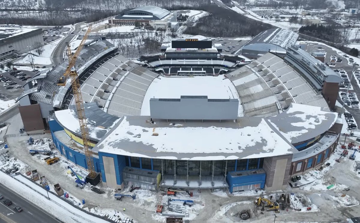 Memorial Stadium Centennial Project Tracker tweet media