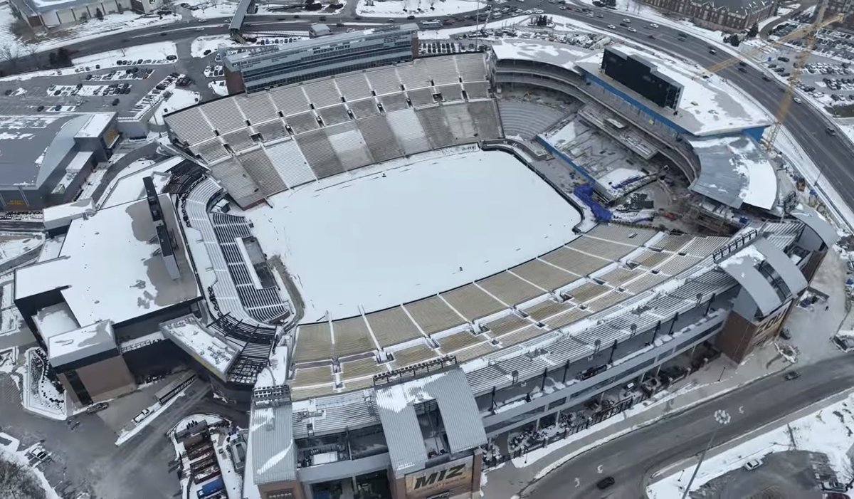 Memorial Stadium Centennial Project Tracker tweet media