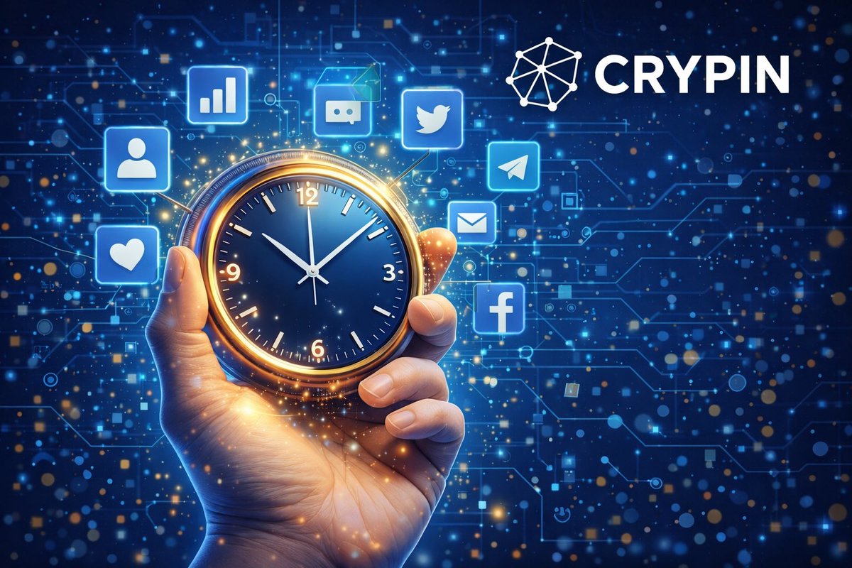 CRYPIN is changing social media usage  by turning participation into real value and shared ownership — building a fair, people-first digital economy for the future. 💠
#CRYPIN #CryptoMarket