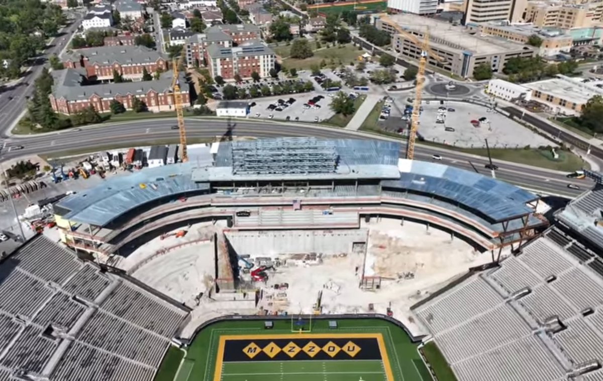 Memorial Stadium Centennial Project Tracker tweet media