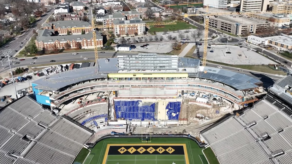 Memorial Stadium Centennial Project Tracker tweet media