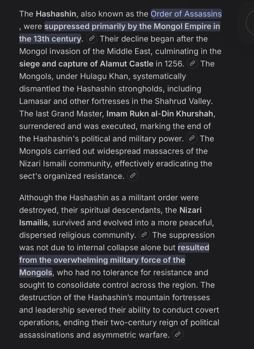 miketheking1517's tweet image. Hashashin 🤝 Knights Templar.

The Hashashin were Nizari Ismaili Shia’s just like what Aga Khan represents.

The Hashashin rebranded &amp;amp; merged with Templars &amp;amp; other secret societies when the Mongols suppressed them.

Aga is active at Templar havens like Rhode Island &amp;amp; Switzerland.