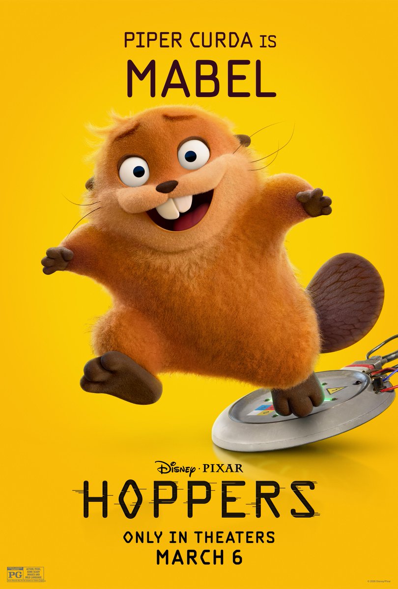 Pixar's tweet photo. Welcome to the world of #Hoppers

In ONE MONTH see it only in theaters March 6! https://t.co/SPgmJU6Nr3
