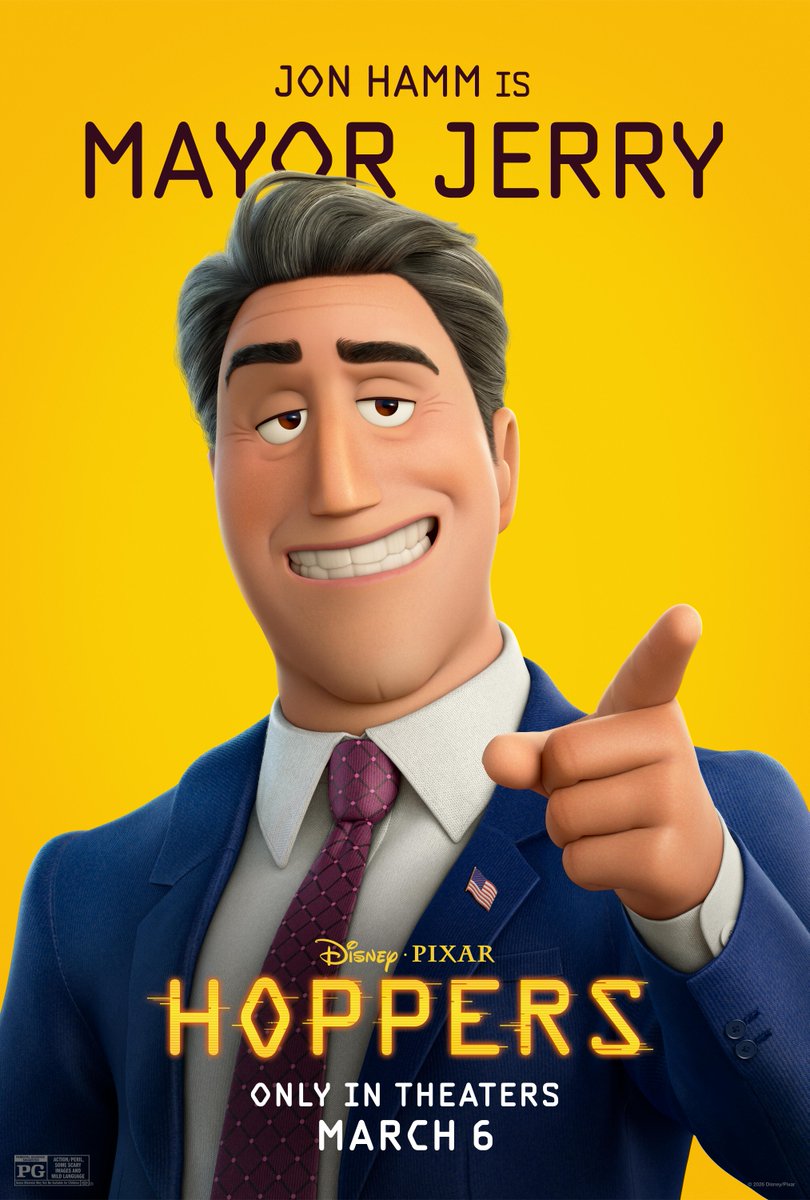 Pixar's tweet photo. Welcome to the world of #Hoppers

In ONE MONTH see it only in theaters March 6! https://t.co/SPgmJU6Nr3