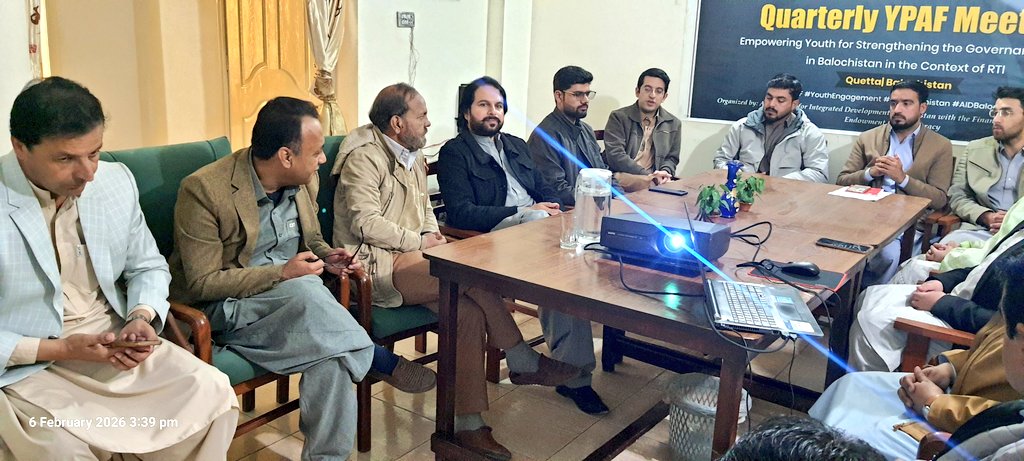 BehramLehri's tweet photo. Hosted the Quarterly Youth Public Accountability Forum (YPAF) meeting of AID Balochistan, organized with support of NED under the RTI project. We reviewed last quarter’s progress and planned ahead to strengthen youth led accountability &amp; RTI implementation in Balochistan. https://t.co/dLwjwe73Kc