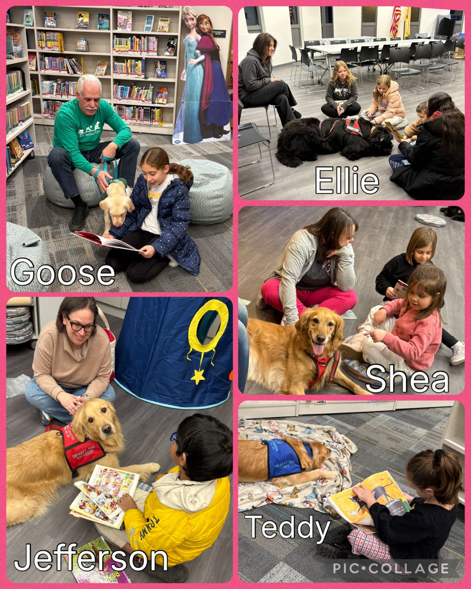 If you're interested in reading to a therapy dog, the next program will be held at our Fords branch library on Thursday, February 12th between 5-6pm. To sign up for this special program visit our library calendar of events.