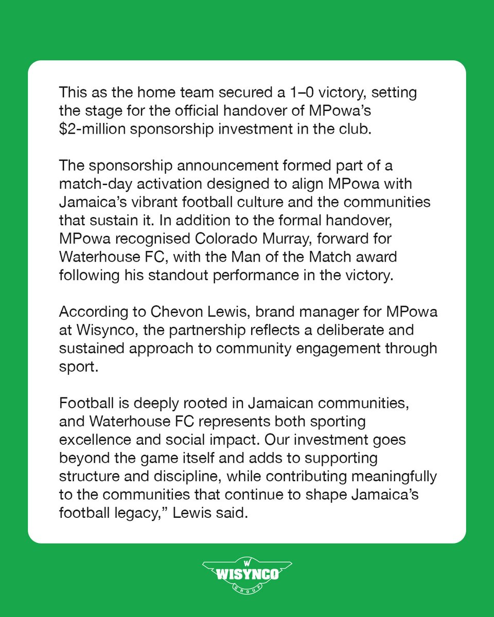 Wisynco Group tweet media