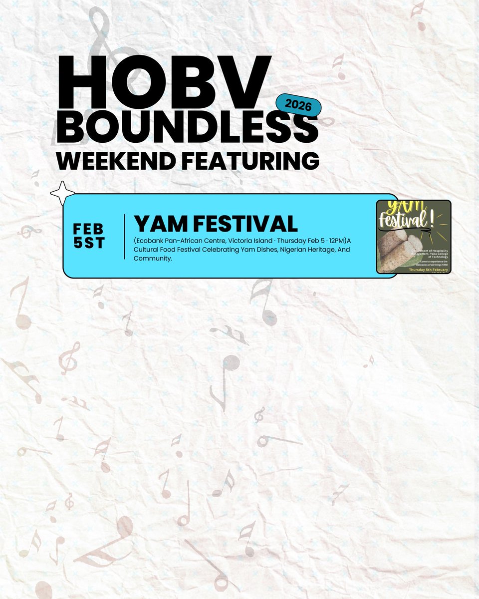 HOBVPortal's tweet photo. HOBV WEEKEND GUIDE✨ https://t.co/jdBdxi56vo