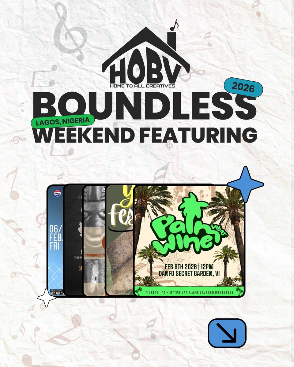 HOBVPortal's tweet photo. HOBV WEEKEND GUIDE✨ https://t.co/jdBdxi56vo