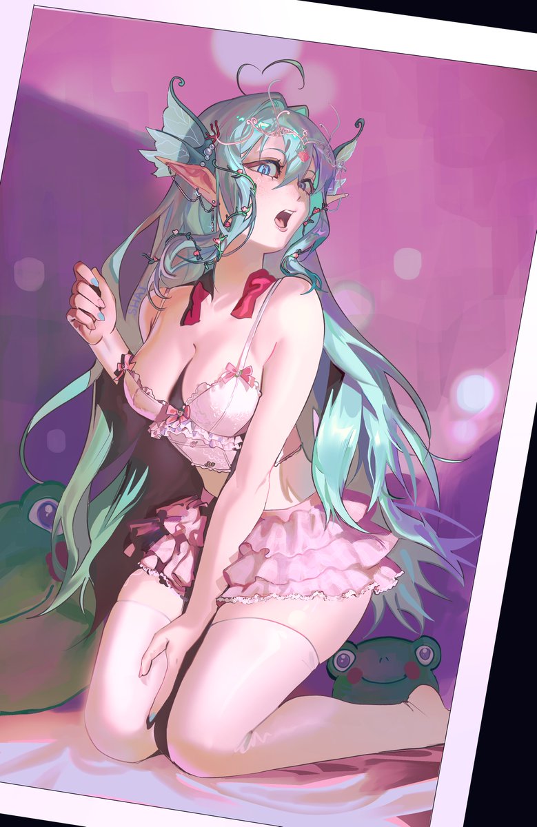 Raemyne 🐸🪷 NYMPH / FROG VTUBER tweet media
