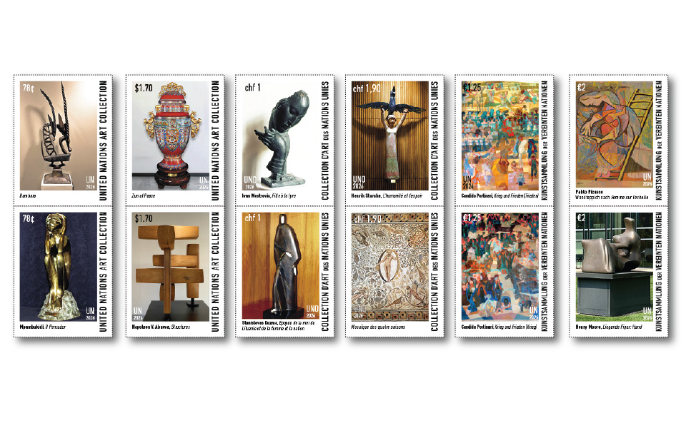 unstamps's tweet photo. The United Nations Gifts collection is a combined group of artworks, historic objects and architectural components, officially donated to the United Nations. We issued a stamp collection to celebrate those gifts.

Available at: https://t.co/NUDhAWj3QQ
#philately #art #UN #artwork https://t.co/DbSbd9yLQn