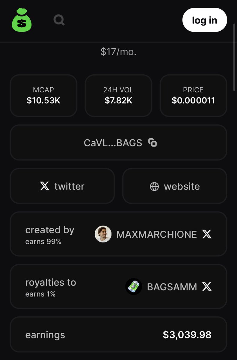 MemeRetire's tweet photo. @100xprobability @Pumpfun $superpower @superpower on @BagsApp should be looked into a bit. Founder @maxmarchione did deploy it and has been claiming. $3k already 

CaVLbz1XDB2YcUJRCMKtnv1EH1j1e2VVPFCd2FTFBAGS https://t.co/76vi5Gi01M