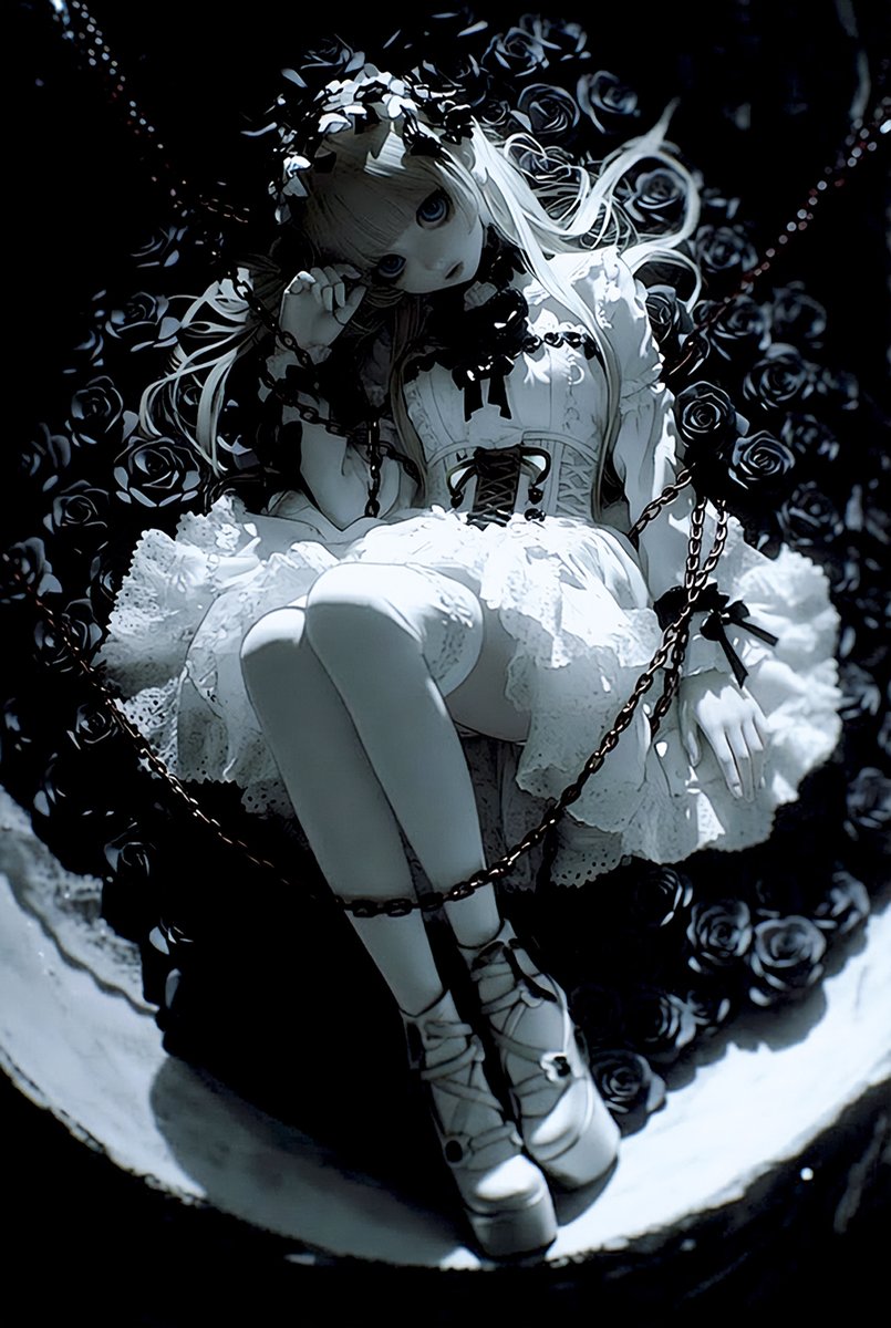 rin22cal51yn's tweet image. Whispers in Midnight Roses