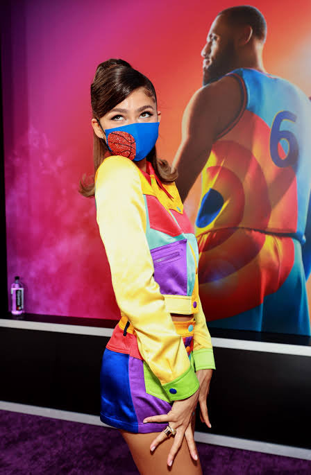 one of my fav fun looks of hers, and the mask made by her mom aaa
