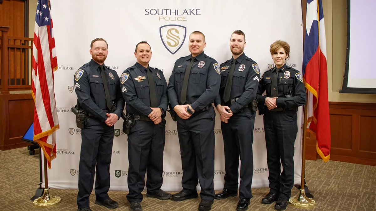 Congratulations to these members of our Southlake Police Department on their promotions this week. Our city is blessed to have the best of the best serving and protecting Southlake.