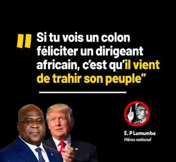Notre héros E. Patrice Lumumba avait déjà tout dit. C’est à nous de comprendre si nous sommes un peuple sage.