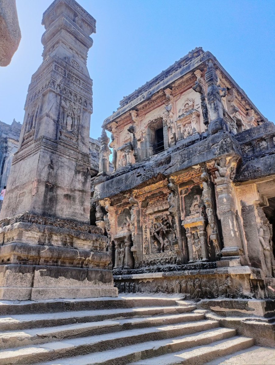 RaiAnj9's tweet photo. @MusafirHunnYaro #theme_pic_India_templeheritage
#kailashtemple
#elloracave
Temple pic from my gallery https://t.co/7ROy1oVeEE
