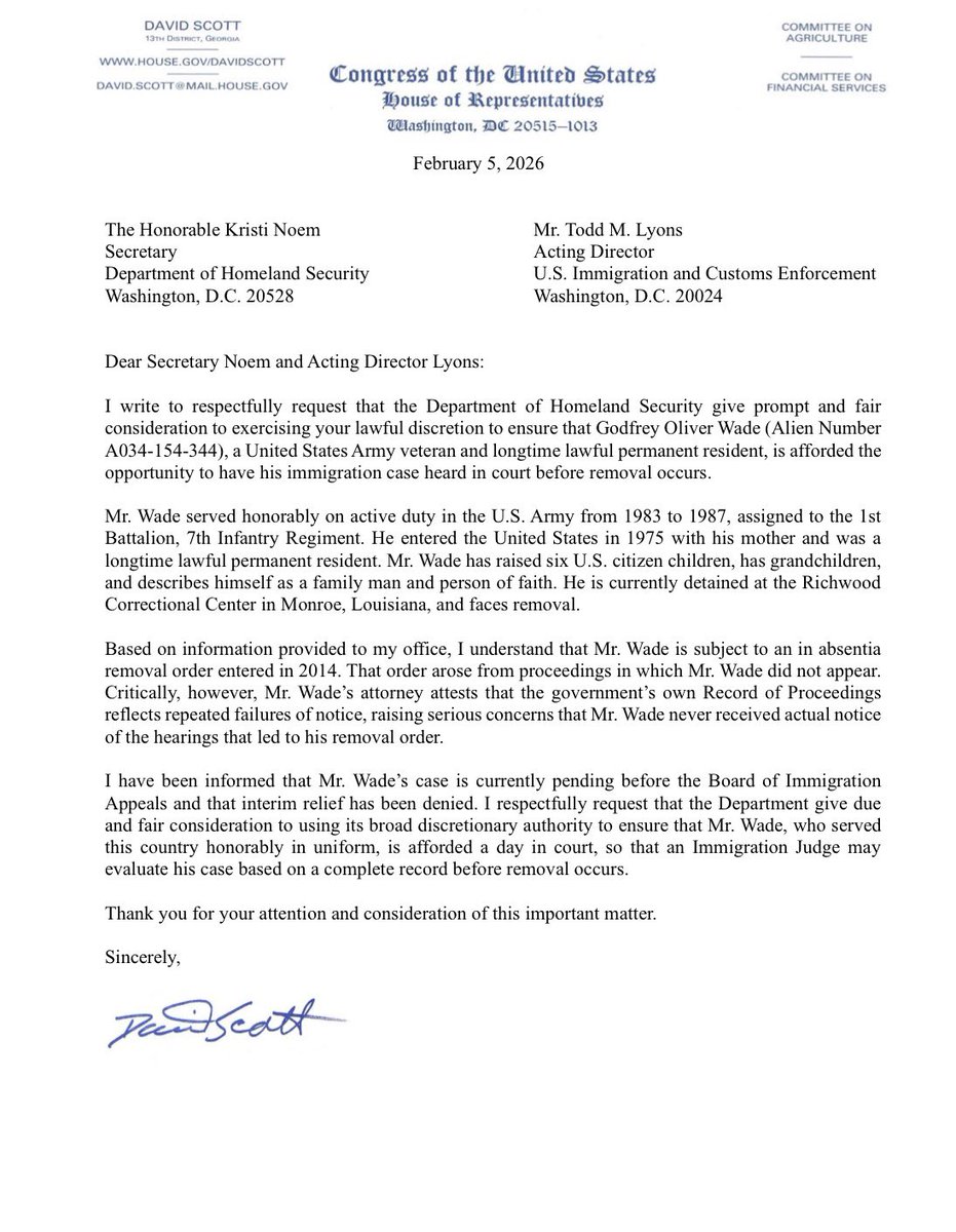 Rep. David Scott tweet media