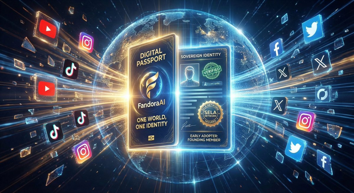$CRTR FandoraAI <a href="/fandomcreator_/">FANDOM CREATOR</a>

Fandora의 시선은 트위터(X)라는 작은 우물을 넘어,
거대한 디지털 대륙 전체를 조망하고 있습니다.
유튜브, 틱톡, 인스타그램... 흩어져서 힘을 잃어가던 당신의 영향력을 
하나로 응집시킨다면 어떤 일이 벌어질까요?

파편화된 소셜 아이덴티티를 통합하는