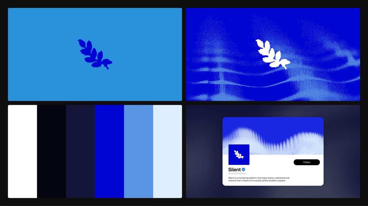 Day 6 — Branding exploration pour Silent

Une identité pensée pour traduire la surveillance sans friction : discrète, stable et lisible, au service d’un produit qui agit en arrière-plan avant que les problèmes n’apparaissent

6/28